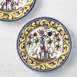 Williams Sonoma Nazari Plate Dessert Salad Portugal Provence 8'' - NEW